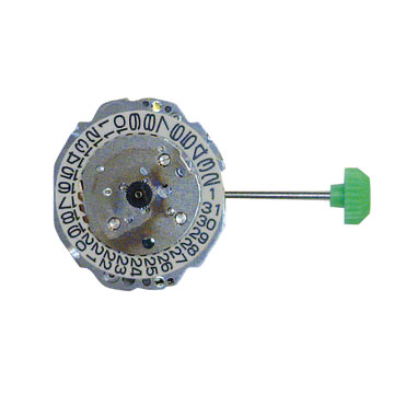 AU-Werk Miyota 4T73 6 3/4 x 8''' DATE3 SC Quarz (321 | SR616)