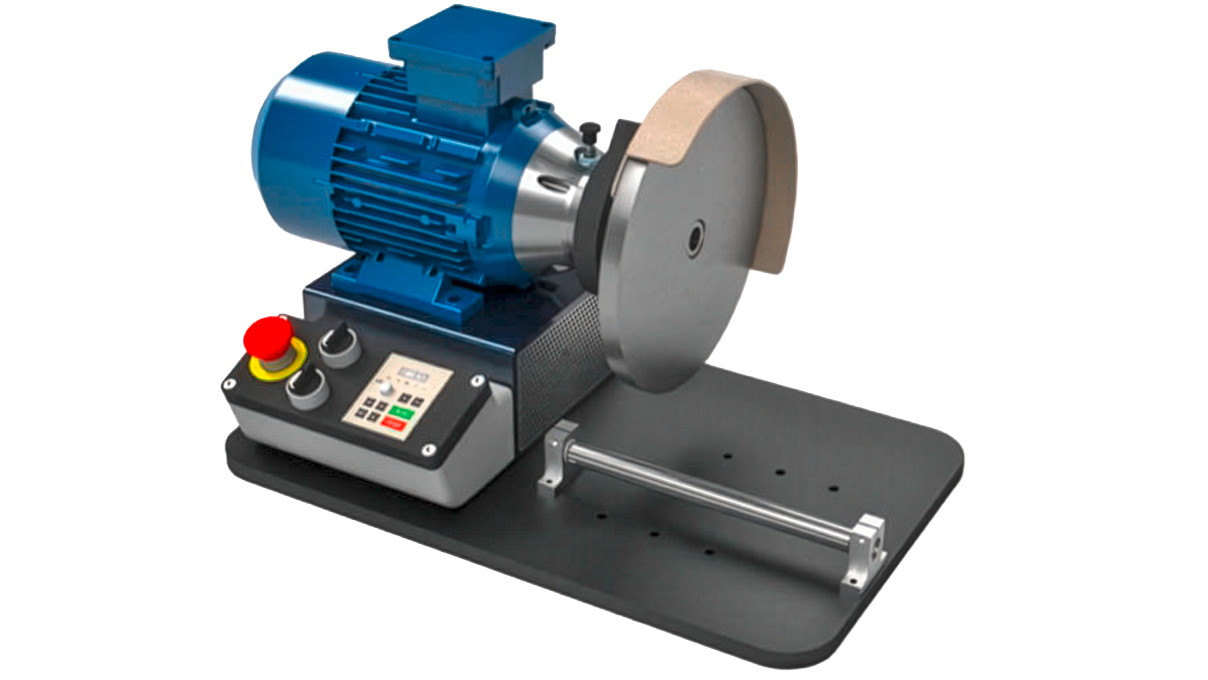 Micromecalp X550 MONO Lapidiermaschine mit Universalwelle zum Wechsel zwischen Lapidierscheiben oder Polierwellen, inklusive
240 mm Lapidierscheibe, variable Drehzahlregelung 0 - 1.800 U/min, 230 V