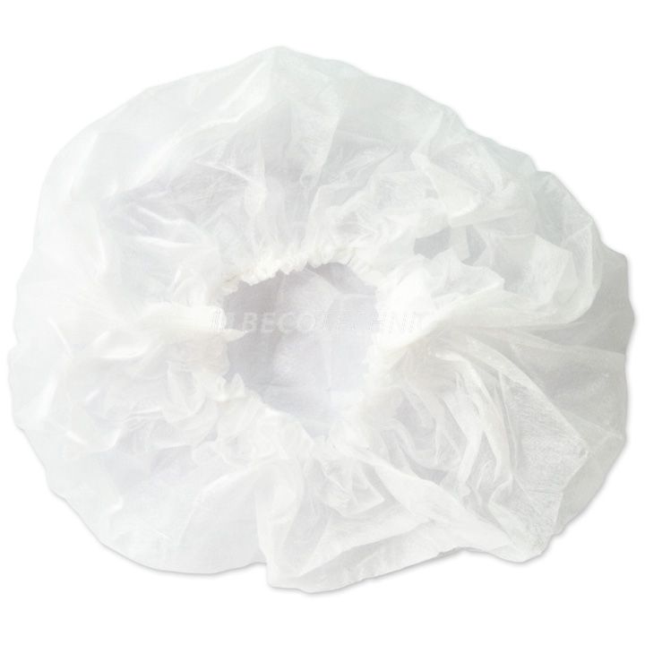 Hygiene-Kopfschutzhaube mit elastischem Gummizug, aus hauchdünnem Vlies, 100 Stück pro Packung