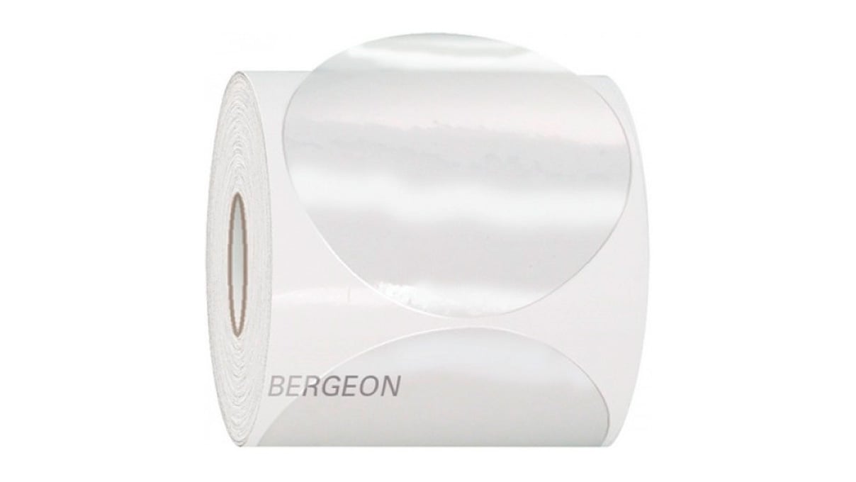Bergeon 6939-S-25 Beschermfolie, PVC, statisch, Ø 25 mm, dikte 0,18 mm