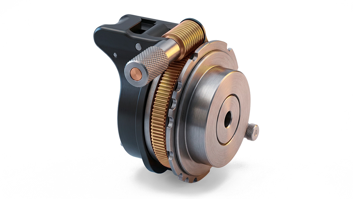 Micromecalp Lapino PRO, Chariot de lapidage avec réglage micrométrique, modules X et Y montés et trois mandrins à pinces
standard (Ø 40 mm), filetage M14