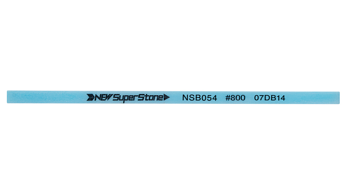 Ceramic fiber file, flat, 800 grit, 0,5 x 4 x 100 mm, blue
