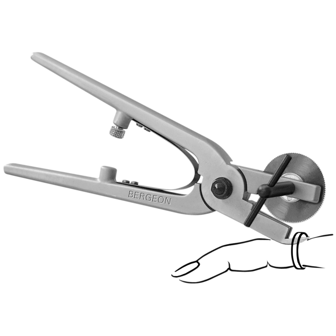 Bergeon 30410PCHC Ring cutter plier, with saw blade of high speed