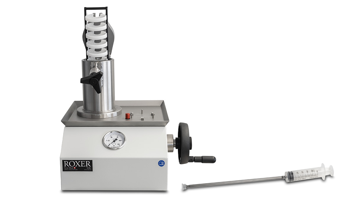Natator 125-10 water resistance testing device, pressure up to 125 bar