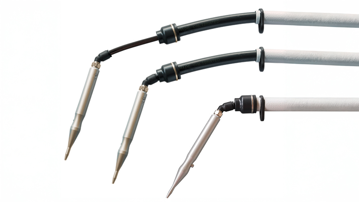 VOH air vacuum distributor, complete system for working bench, grey RAL 7035 structured