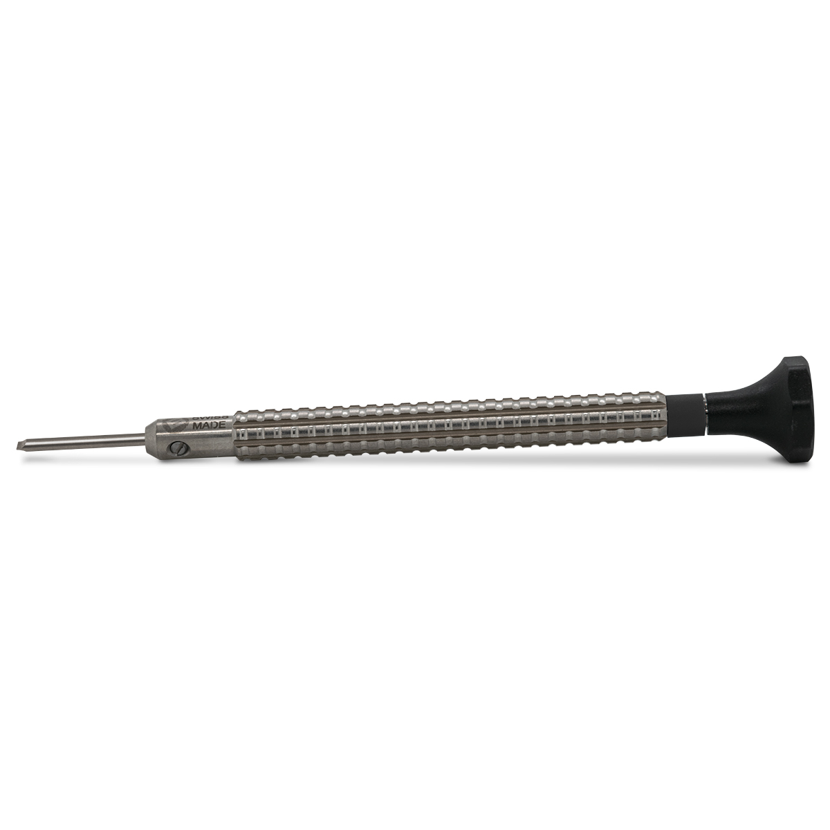 Bergeon 7965-MFP-100 screwdriver, blade 1 mm, parallel-flanks, black, for torque cylinders