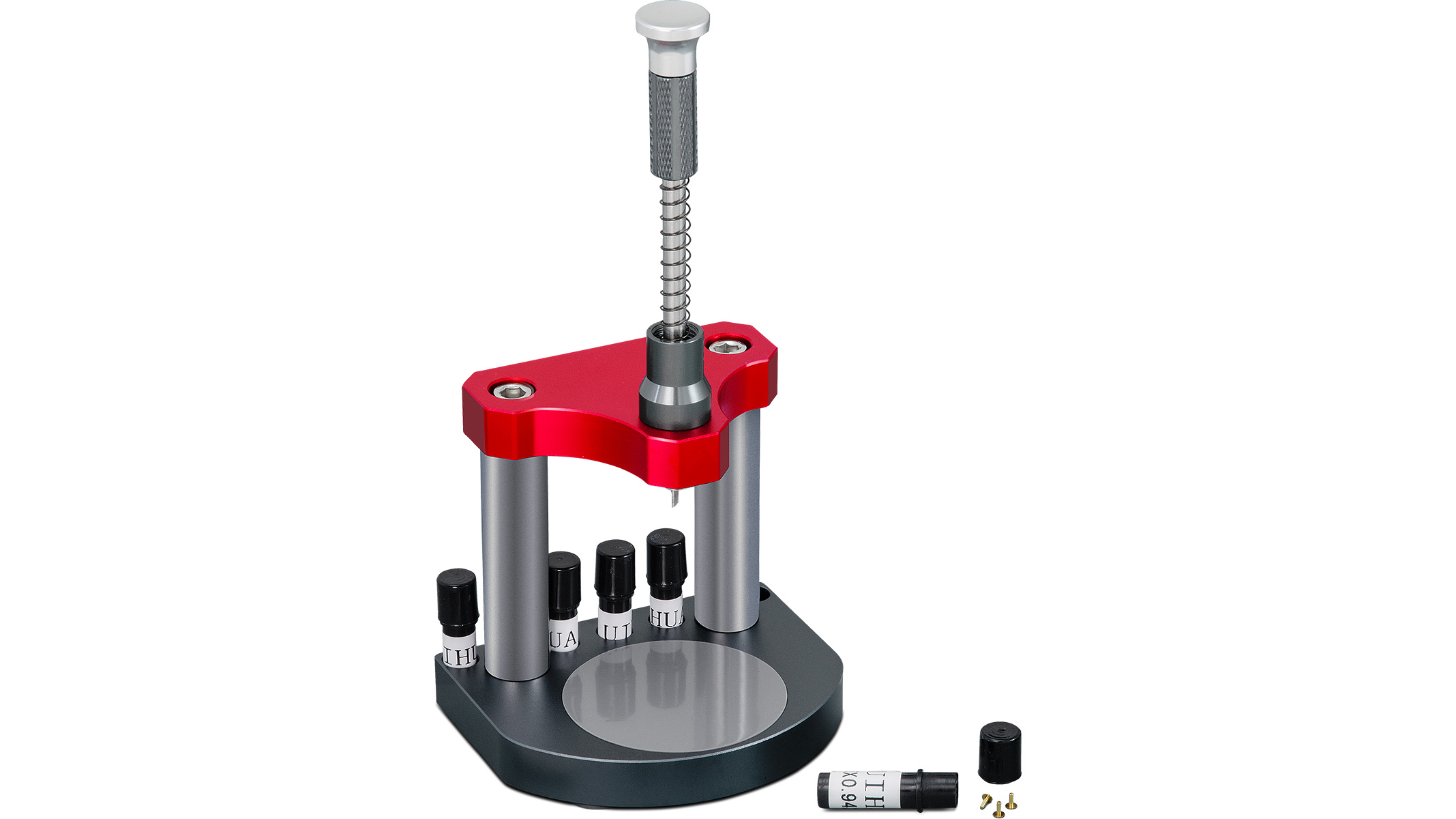 Watch dial milling tool with 100 dial feet