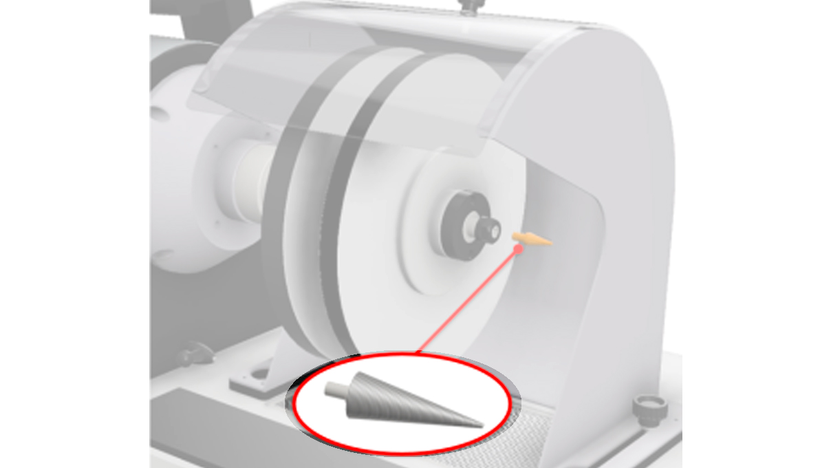 Cola de rata derecha de 60 mm de longitud en varilla Ø 6 mm
