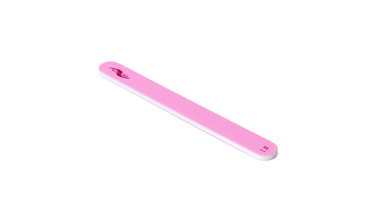 Schmirgelfeile biegsam, rosa, Körnung grob, Vorschliff und Satinieren