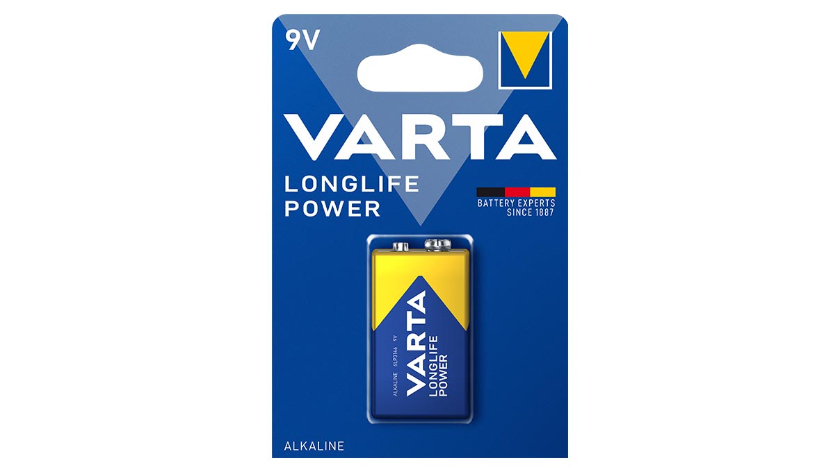 Varta 9V-Block Alkaline Longlife Power Batterie