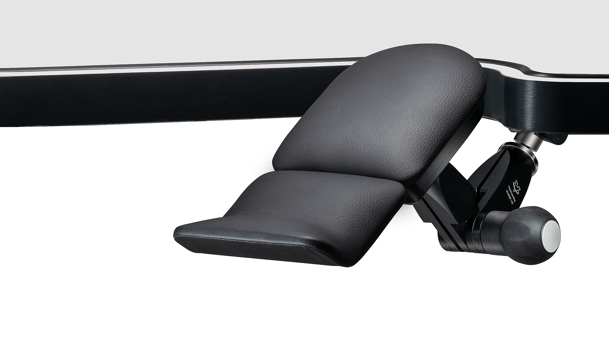 VOH Armrests, length dynamic from 280 - 350 mm, 3D adjustable, black, special equipment for Ergolift
Evolution (Ergo Suite, swiss patent)