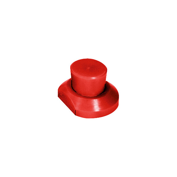 Bergeon 5685-A Klauwplaat van rood PVC, voor kasthouder Bergeon