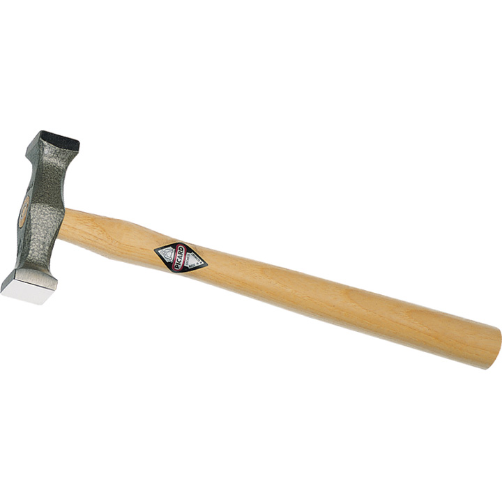 Picard planishing hammer, 375 g, head 105 mm, Ø 28/28 mm