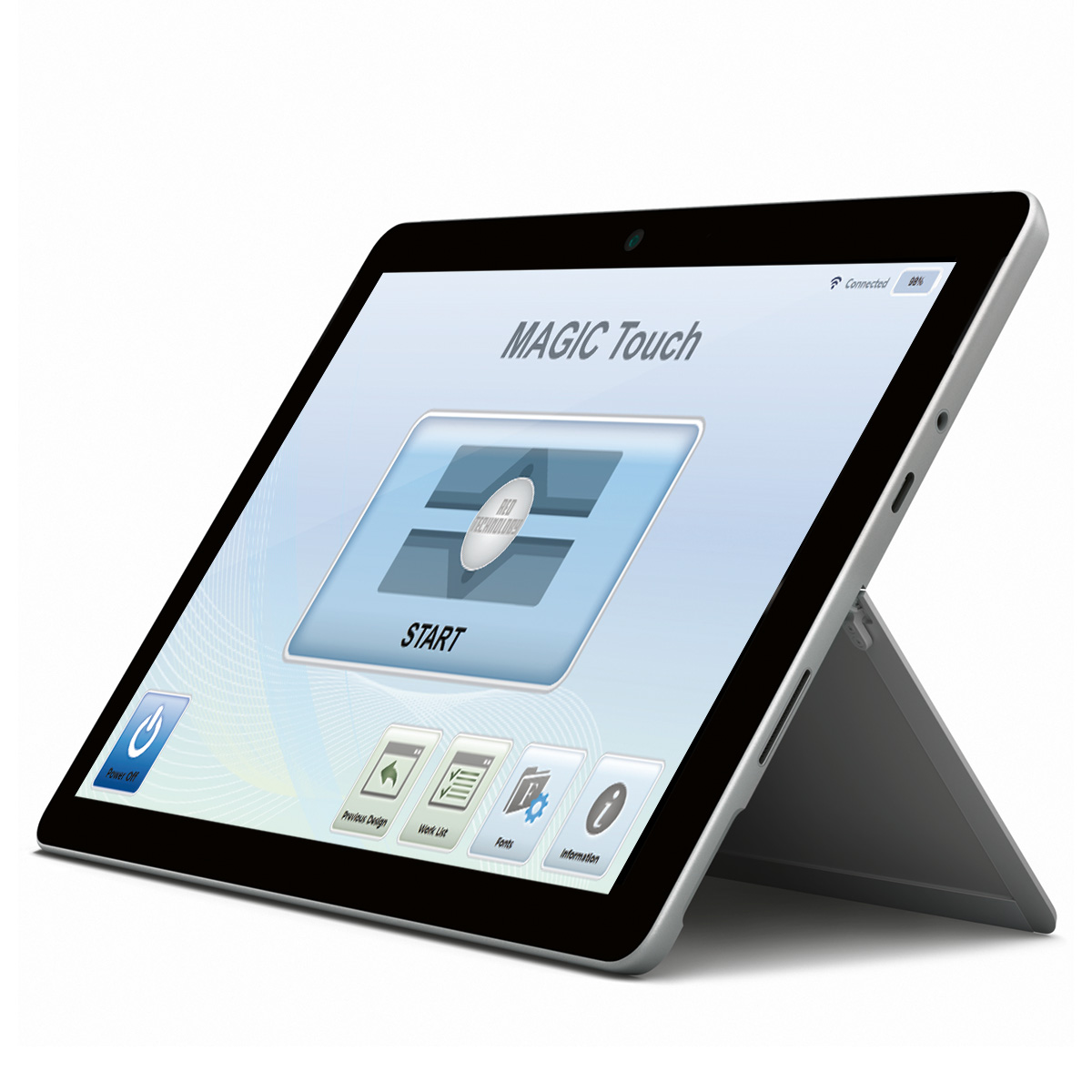 Magic Touch S10 Microsoft Surface Go voor het Graveermachines 1S, 2S en 5S, 4GB RAM, Win 10, Model 1824