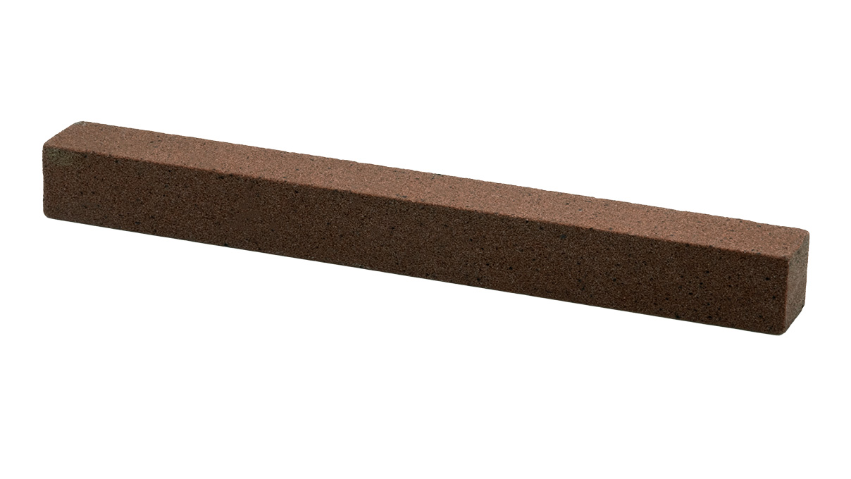 India Schleifstein, Vierkant, 13 x 13 mm, Mittel, Länge 100 mm