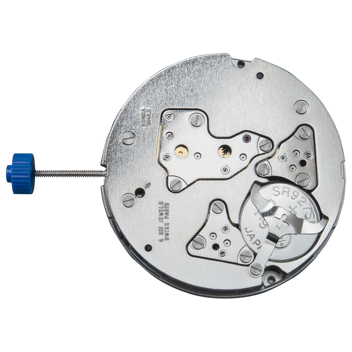 AU-Werk RONDA 5040.D 12 1/2``` 3HANDS, DATE6, 3EYES Quarz (395)