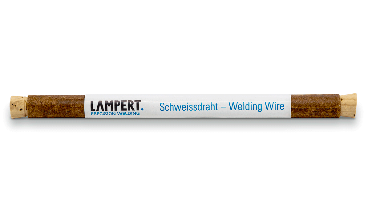 Lampert lasdraad Au 585 Rose, voor 585/- roze goud, Ø 0,25 x 100 mm, 5 stuks