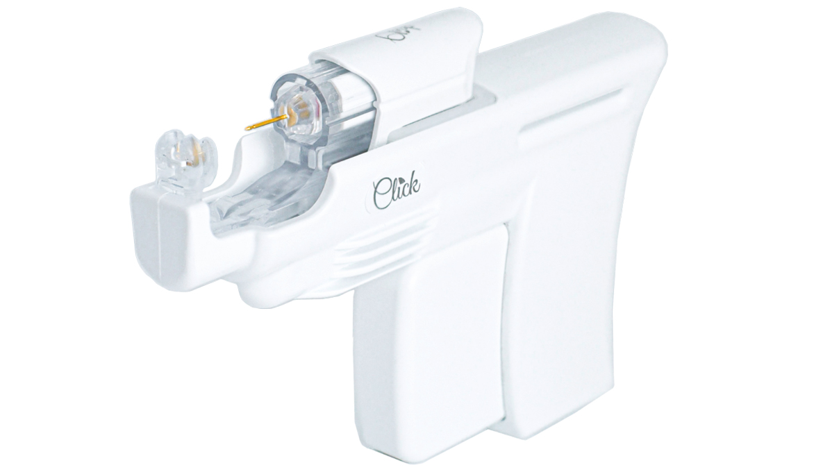 QPP Oorstekers JCM1, Mickey, Wit emaille, Met Disney-licentie, Wit, 1 paar