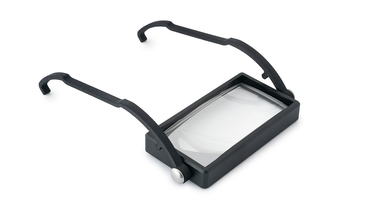 Waldmann loep voor LED armatuur Taneo, 100,5 x 50,5 mm, 4 dpt