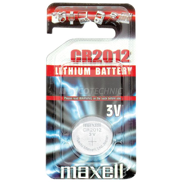 Maxell CR 2012 Lithium 1er Blister