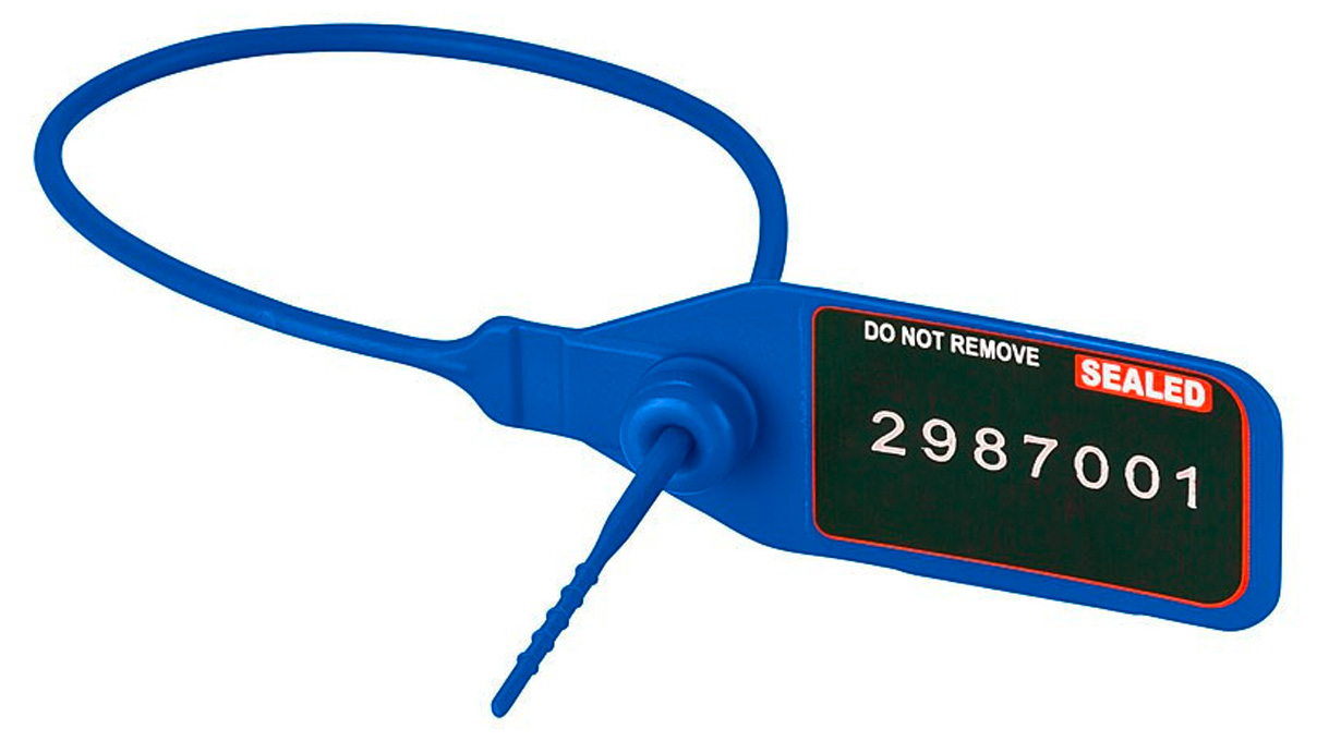 Universele doortrekdichting, blauw, 1000 stuks