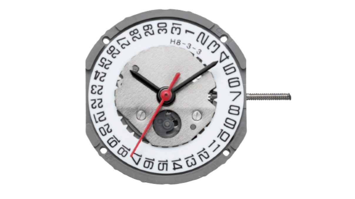 AU-Werk Miyota GN12 8 3/4''' DATE6 SC Quarz (364 | SR621SW)