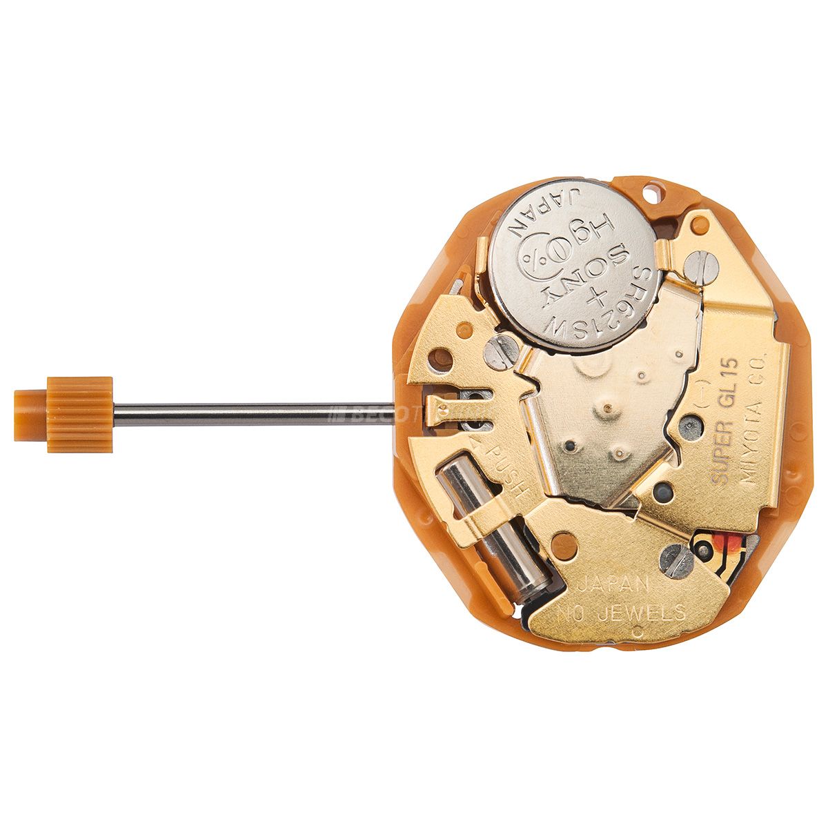 AU-Werk Miyota GL17 6 3/4 x 8''' DATE3 NO SC gilt Quarz (364 | SR621SW)