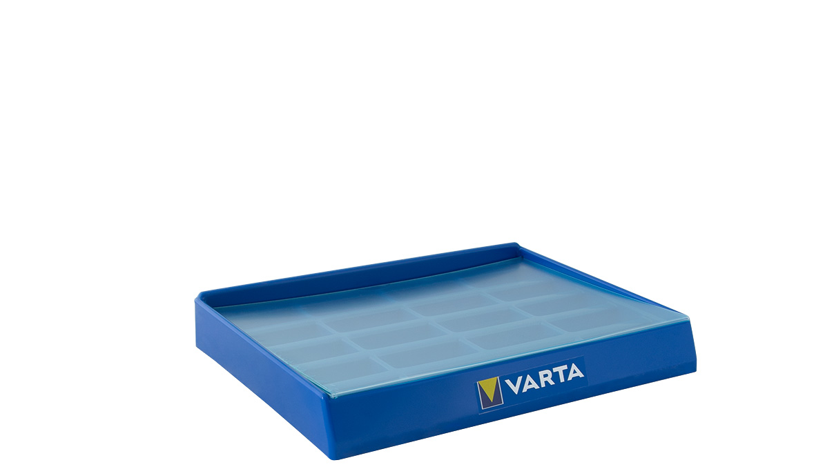 Varta Batteriebox für 200 Knopfzellen