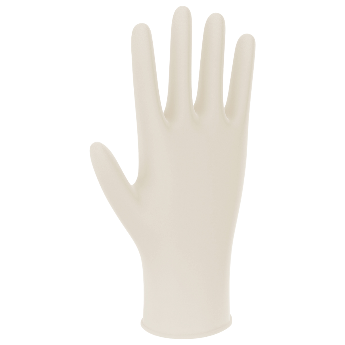 Einweghandschuhe, Latex, Gr. M, natur, puderfrei, unsteril, 100 Stück