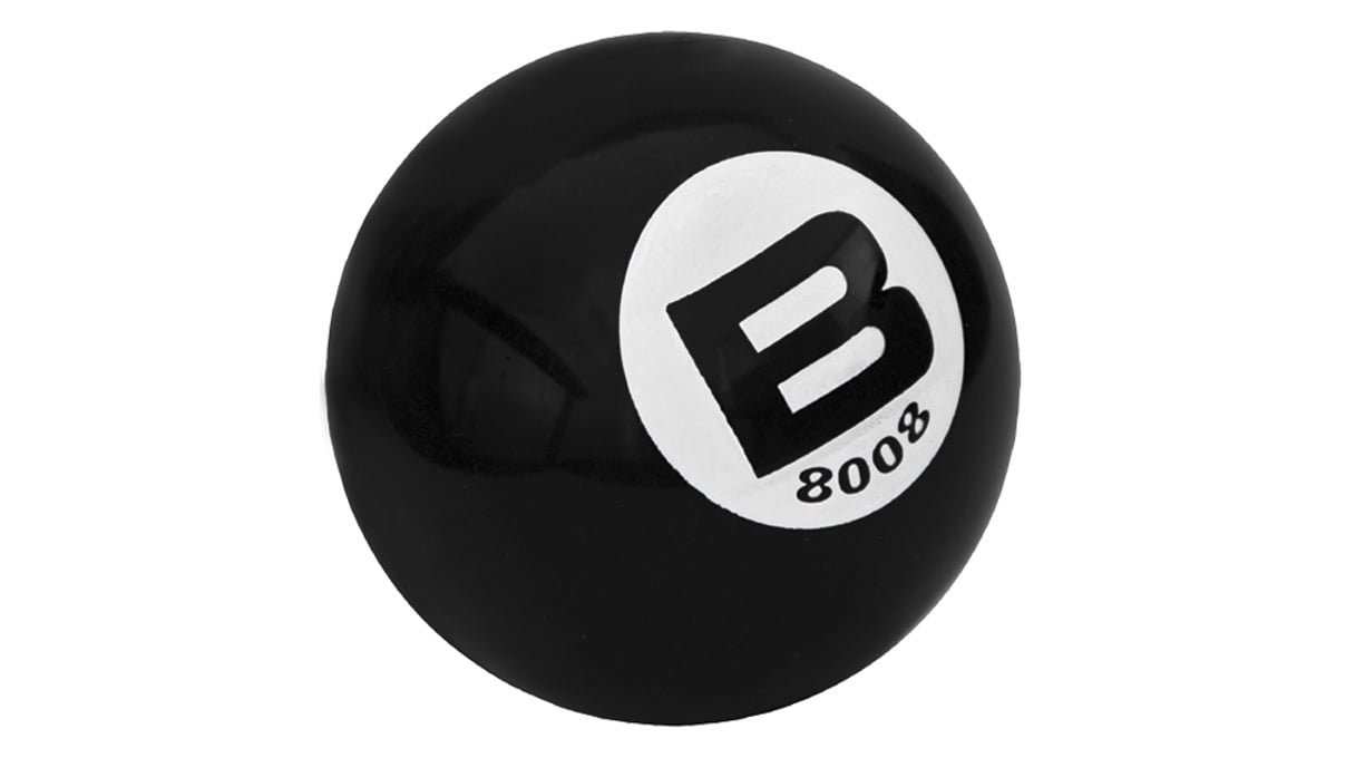 Bergeon 8008 B-Ball, zwart, kastopener kogel voor schroefbodems