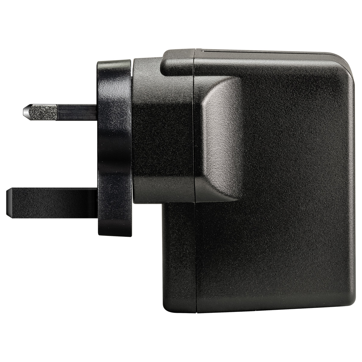 USB power adapter for Boxy BLDC Nightstand, interchangeable plug EU and UK