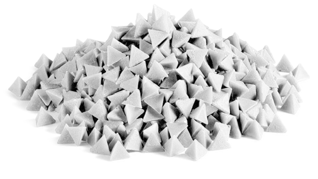 Abrasive PX 10, plastic, pyramid shape, fine, 2 kg