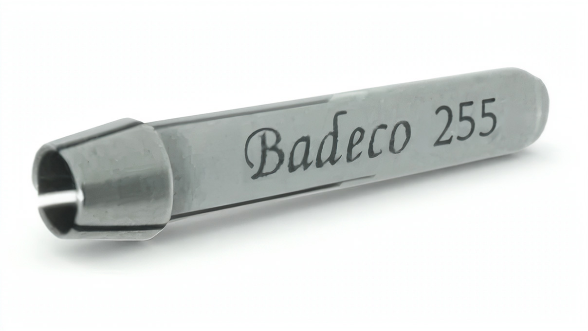 Badeco Spannzange für Handstücke mit auswechselbarer Spannzange, Ø 2,55 mm