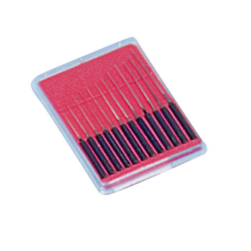 Satz à 12 Stück Zapfenreibahlen mit Griff 0,05-0,55 mm