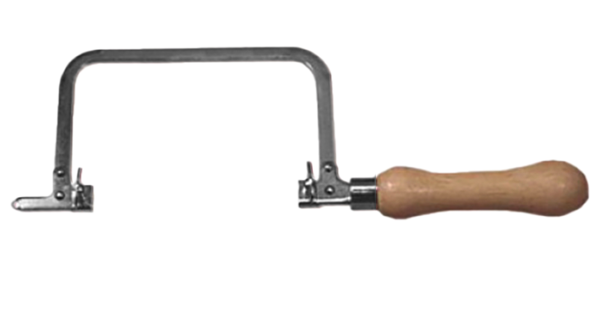 Bergeon 2808 Sägebogen, Holzgriff, ohne Sägeblatt