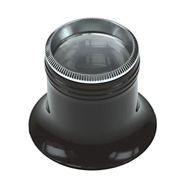 Asco Watchmaker magnifier type H, Magnification 5x, Black