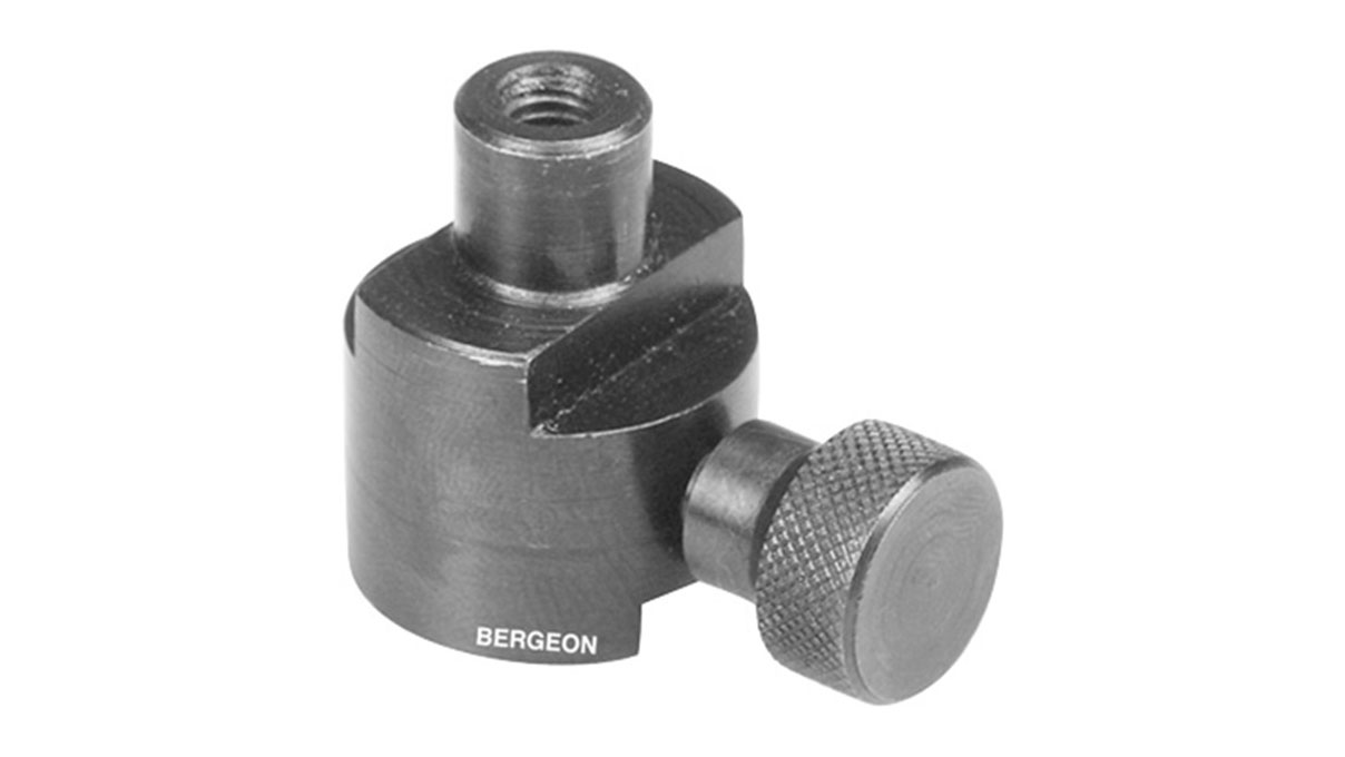 Bergeon 2243-T adapter voor bovenste bankschroef voor RAWYLER