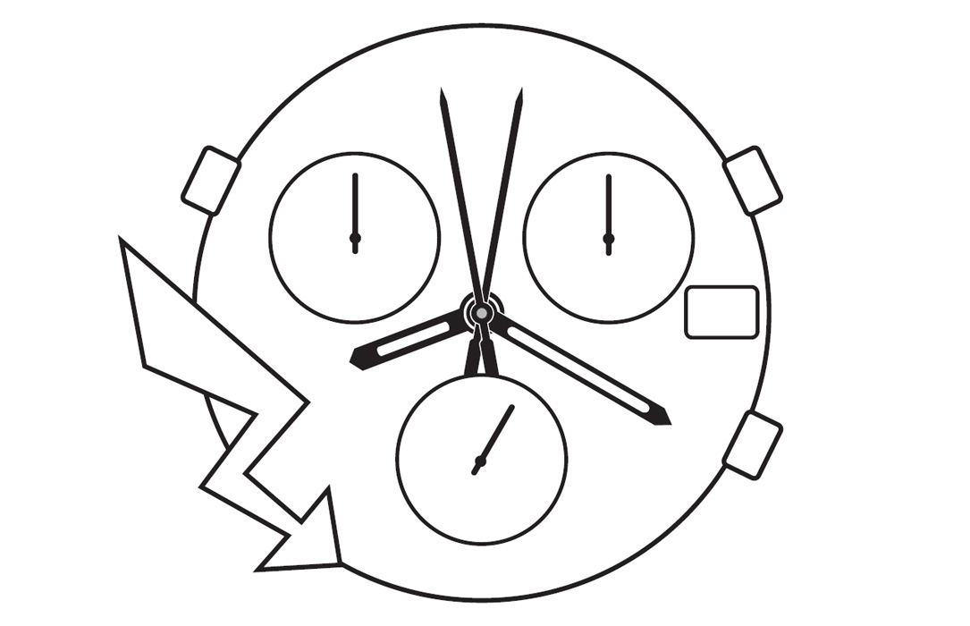 AU-Werk ETA 251.292 H1 13 1/4''' DATE3 SS CHR 1/10S 60S 30M Quarz (394 | SR936SW)