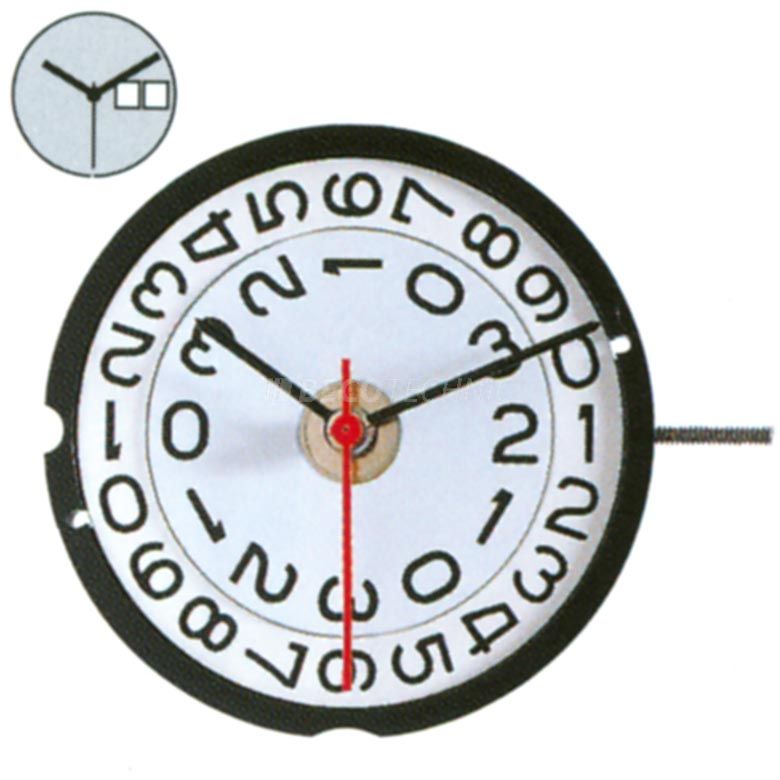 AU-Werk Ronda 519 11 1/2``` SC BIG DATE3 Quarz (371)