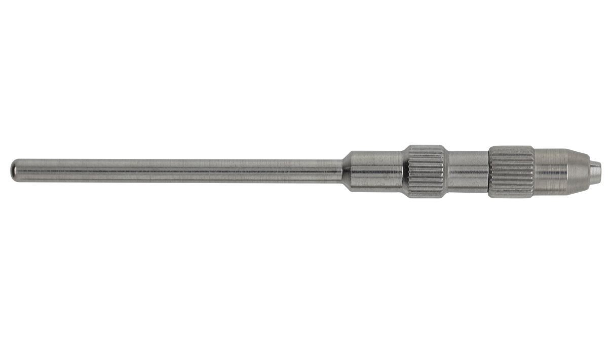 Mandrin pour bâtonnet abrasif, pince de serrage Ø 1,5 mm, tige Ø 2,35 mm