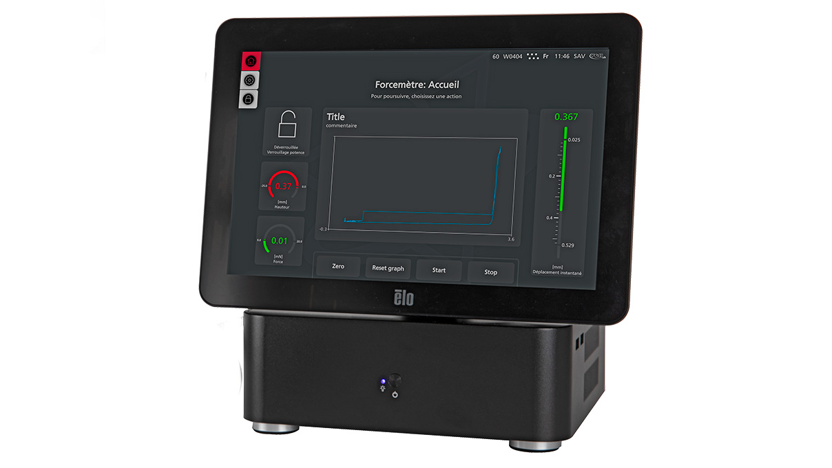 VOH terminal HMI 4.0 for Forcemetre 4.0 and Torquemetre 4.0, connection via DigiMesh technology