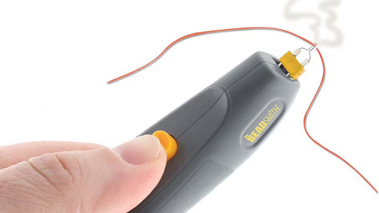 Thread Zap Ultra, Brûleur de fils à piles pour raccourcir, brûler ou souder des extrémités de fil, avec pointe de sécurité