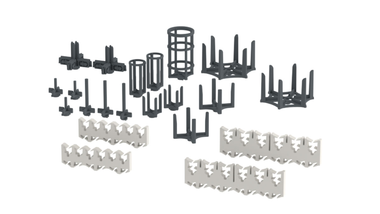 Pin set for Elma baskets