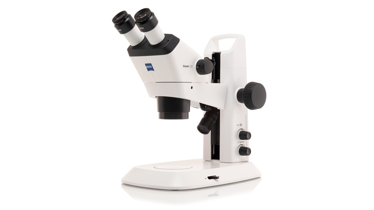 Zeiss Stemi 355, stereomicroscoopbody, binoculair, zonder camera-interface