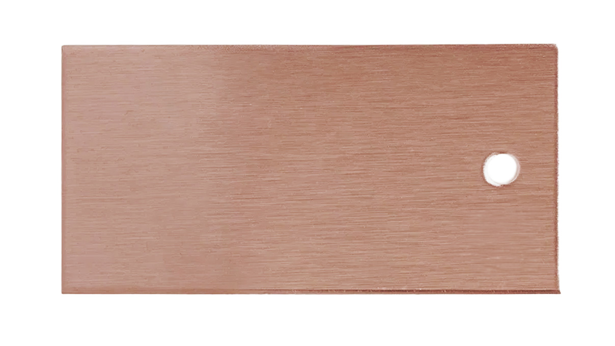 Kupfer-Anode, 100 x 50 mm