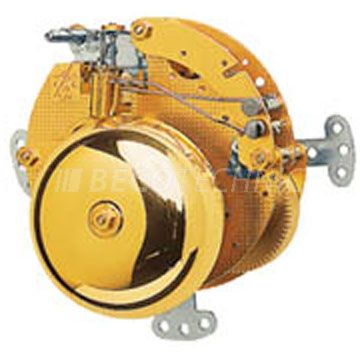 Mechanisches Austauschwerk für Großuhren, FHS 130-070, 2 Glocken hinten Ø 46/21 mm