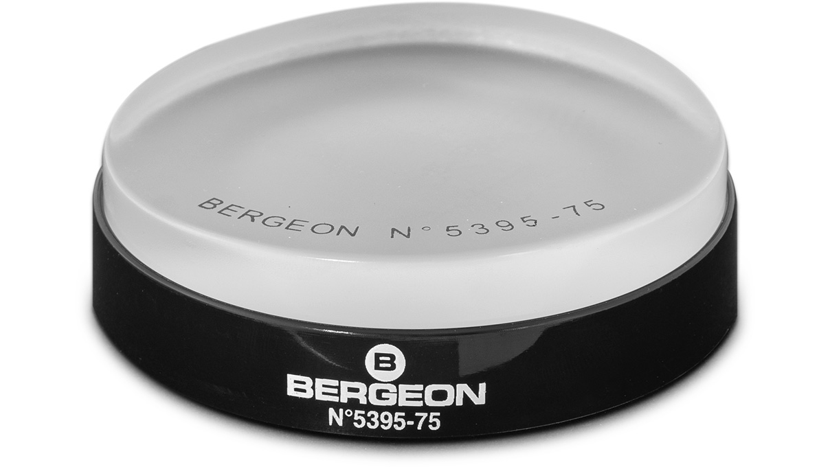 Bergeon 5395-75 montagekussen, gel, kleurloos, Ø 75 mm
