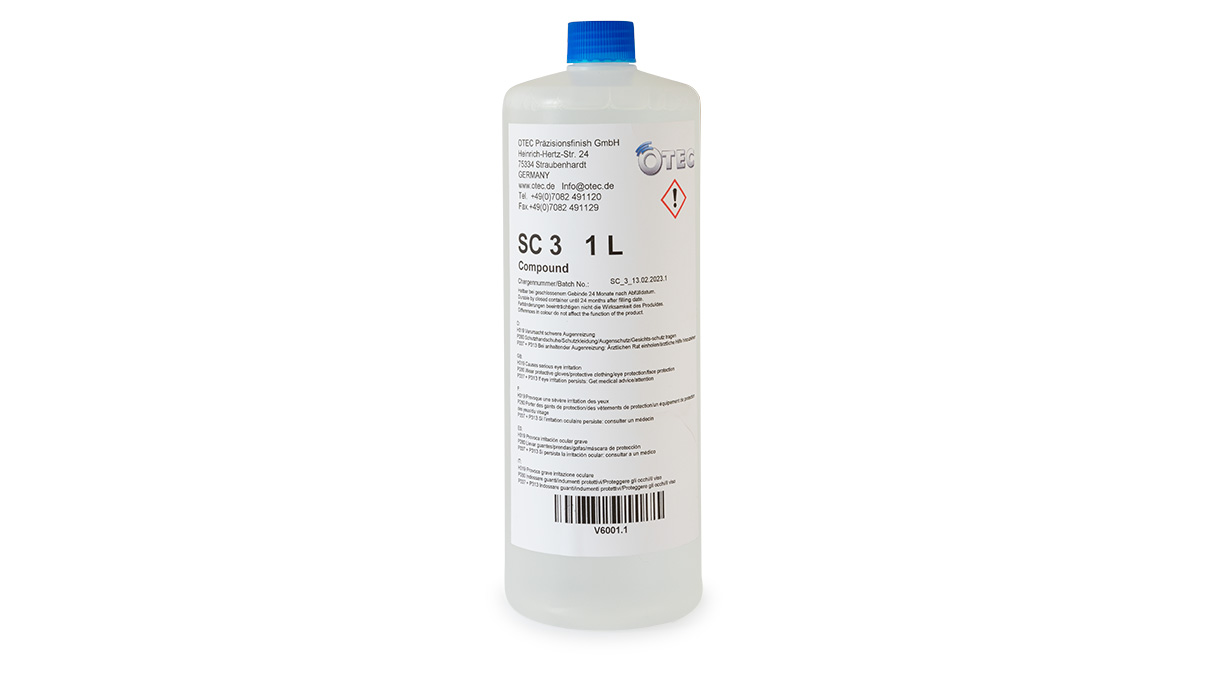 Otec SC 3 Composé de polissage pour le polissage humide, 1000 ml