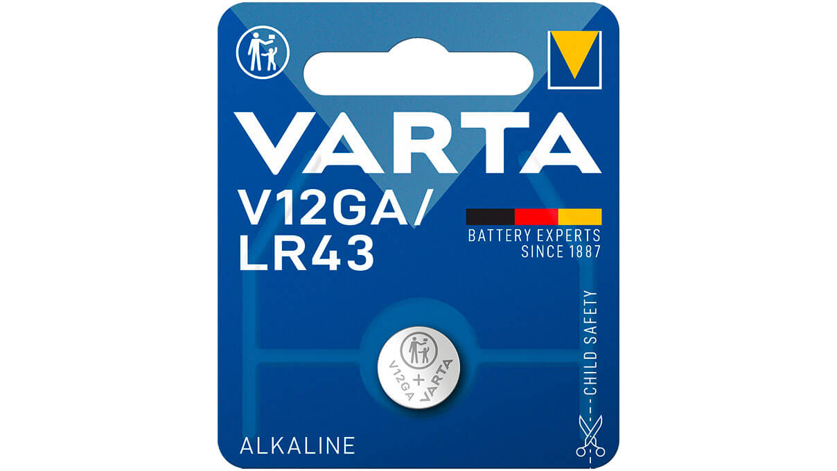 Varta LR43 Alkaline Knopfzelle