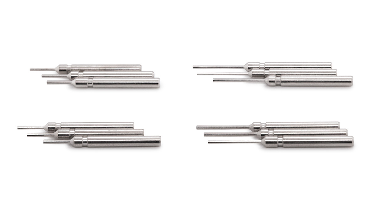 Bergeon 7250-ASS-G Sortiment Vorsteckstifte, 12 Stück